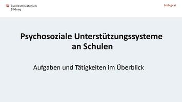 Unterstützungssysteme